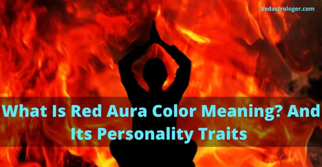 red aura color meaning