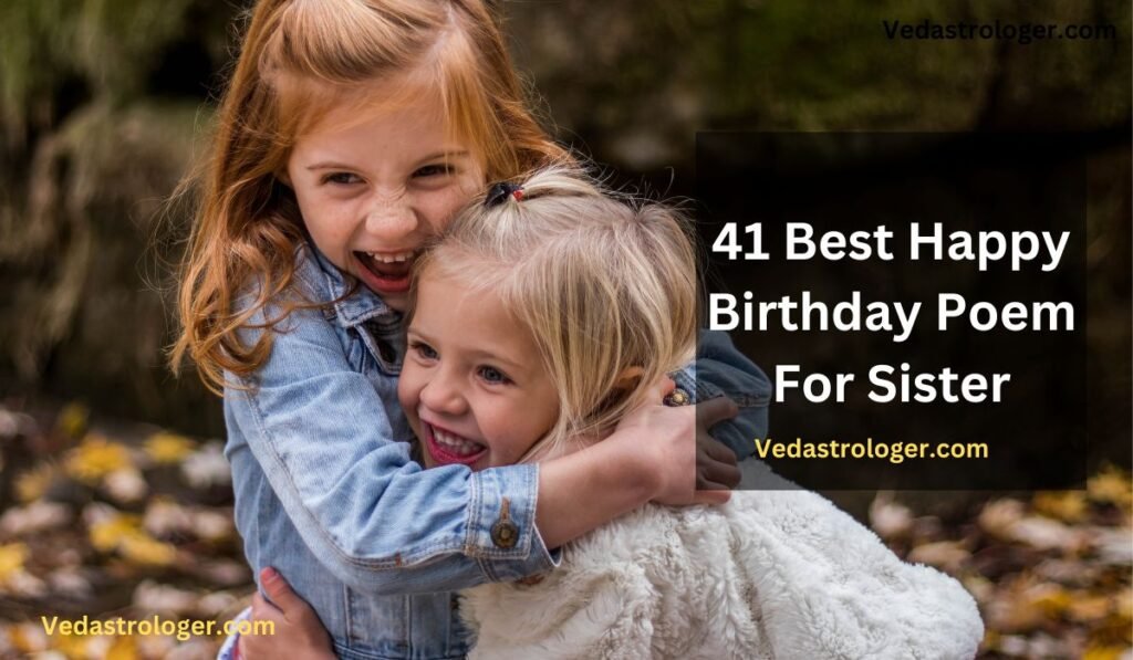 happy birthday poem for sister