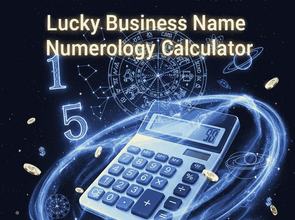 Lucky Business Name Numerology Calculator