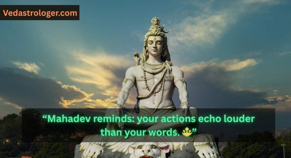 Karma Lord Shiva Quotes for Instagram