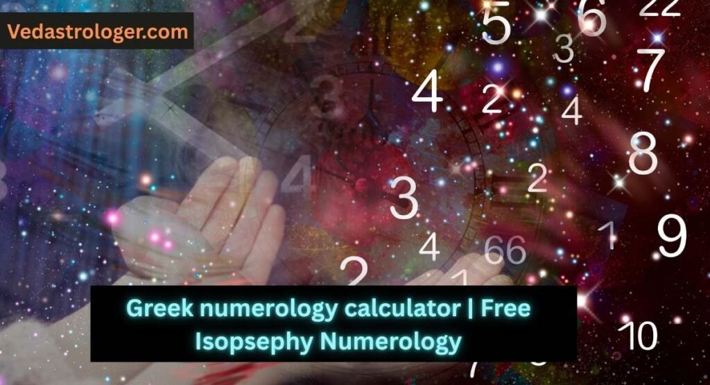 Greek numerology calculator