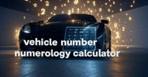 Free Lucky Vehicle Number Numerology Calculator-Vedastrologer